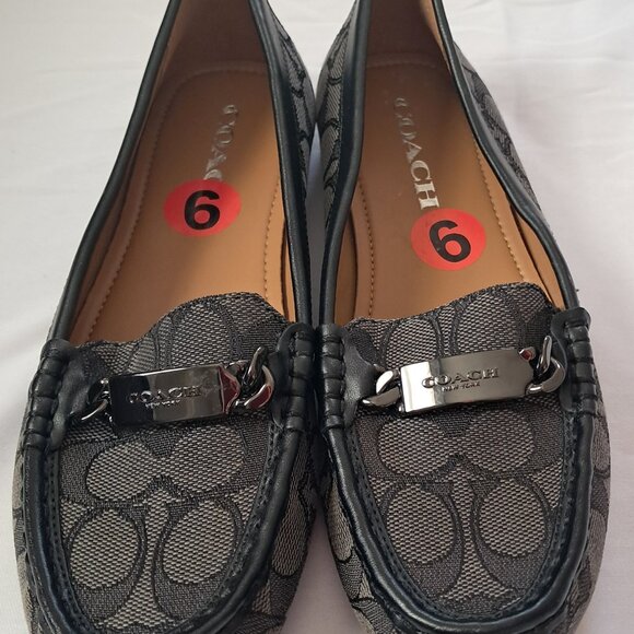 CoachJacquard Classic Signature Logo Loafer. BRAND NEW - Picture 1 of 6
